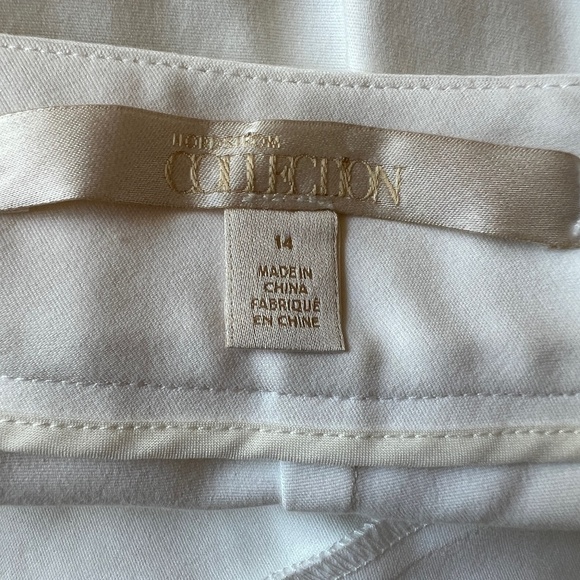 NORDSTROM COLLECTION PANTS 14 COTTON NYLON COASTAL GRANDMA CLASSIC SUMMER DRESSY - Picture 8 of 10